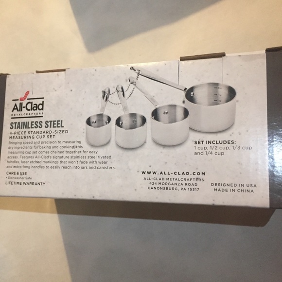 2 sets All Clad measuring cups - Picture 6 of 6